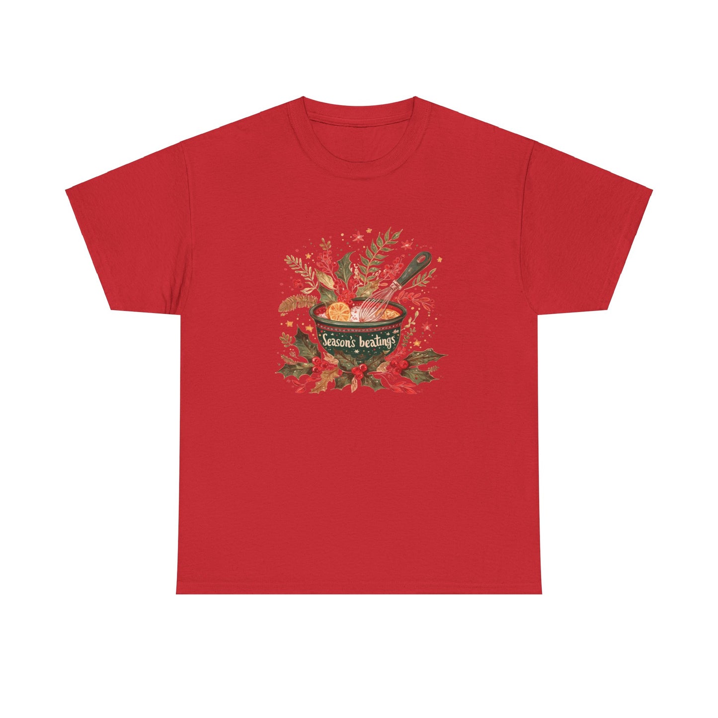 Season's Beatings (Baking) Unisex Heavy Cotton Tee