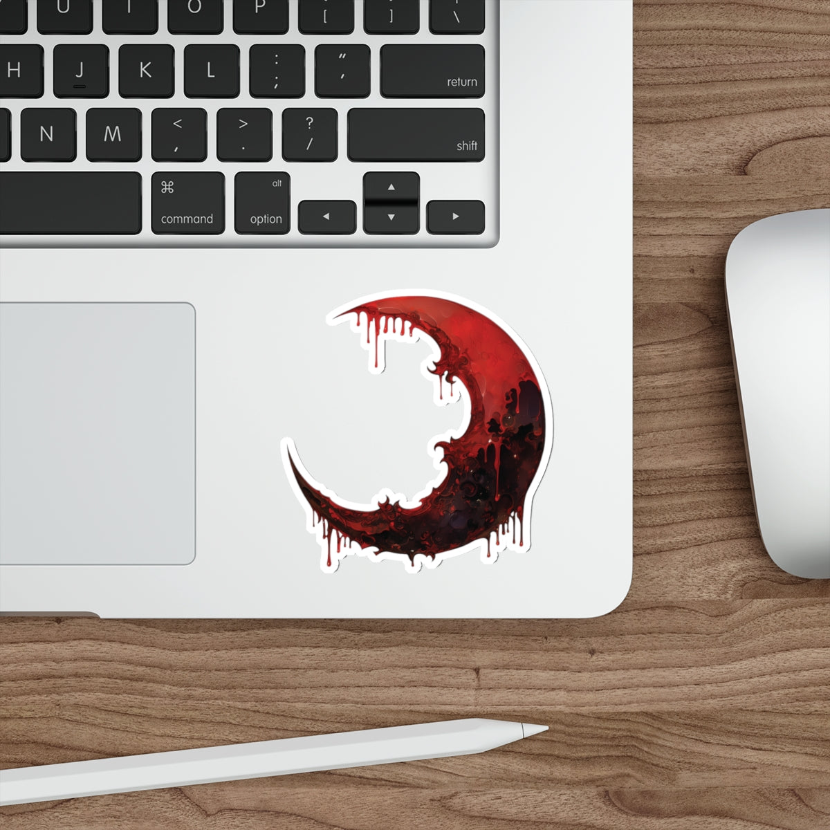 Blood Moon Die-Cut Stickers