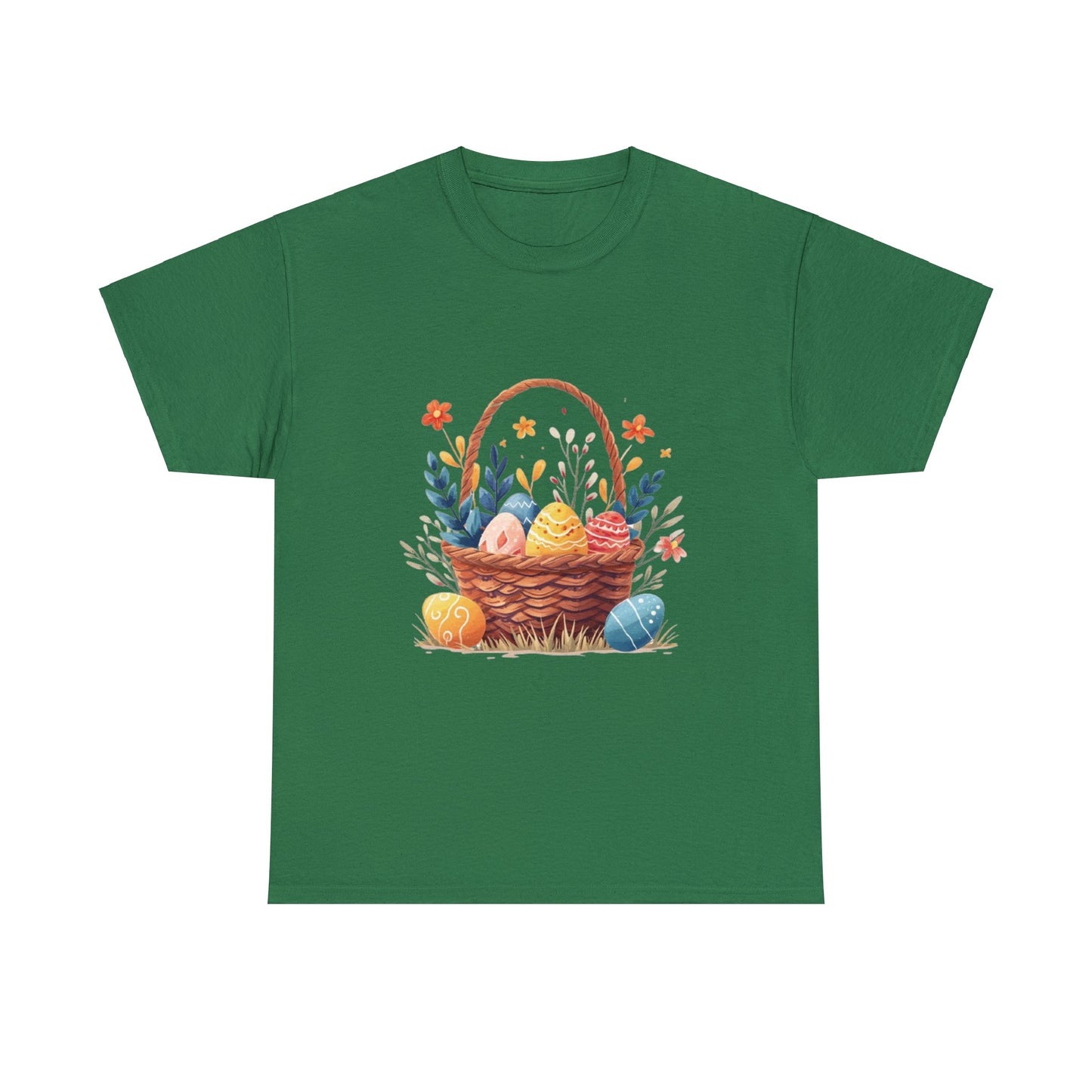 Easter Basket Unisex Heavy Cotton Tee