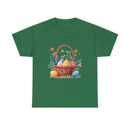 Easter Basket Unisex Heavy Cotton Tee