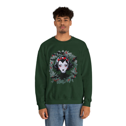 Vampire Wreath Unisex Heavy Blend™ Crewneck Sweatshirt