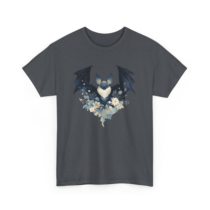 Midnight Bat Unisex Heavy Cotton Tee
