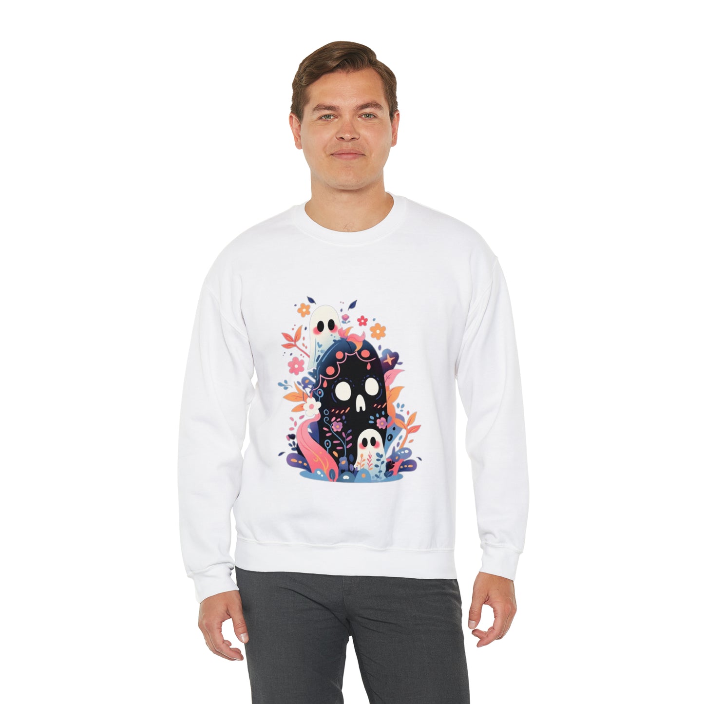 Ghosties Unisex Heavy Blend™ Crewneck Sweatshirt