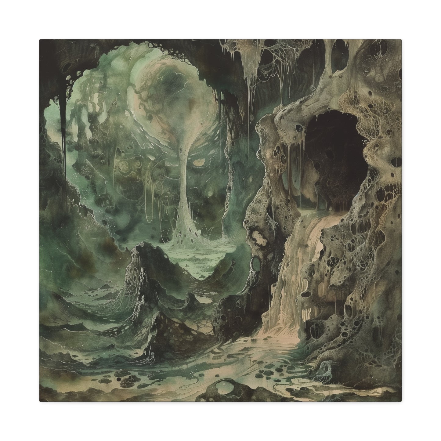 Primordial Ooze Canvas Gallery Wraps