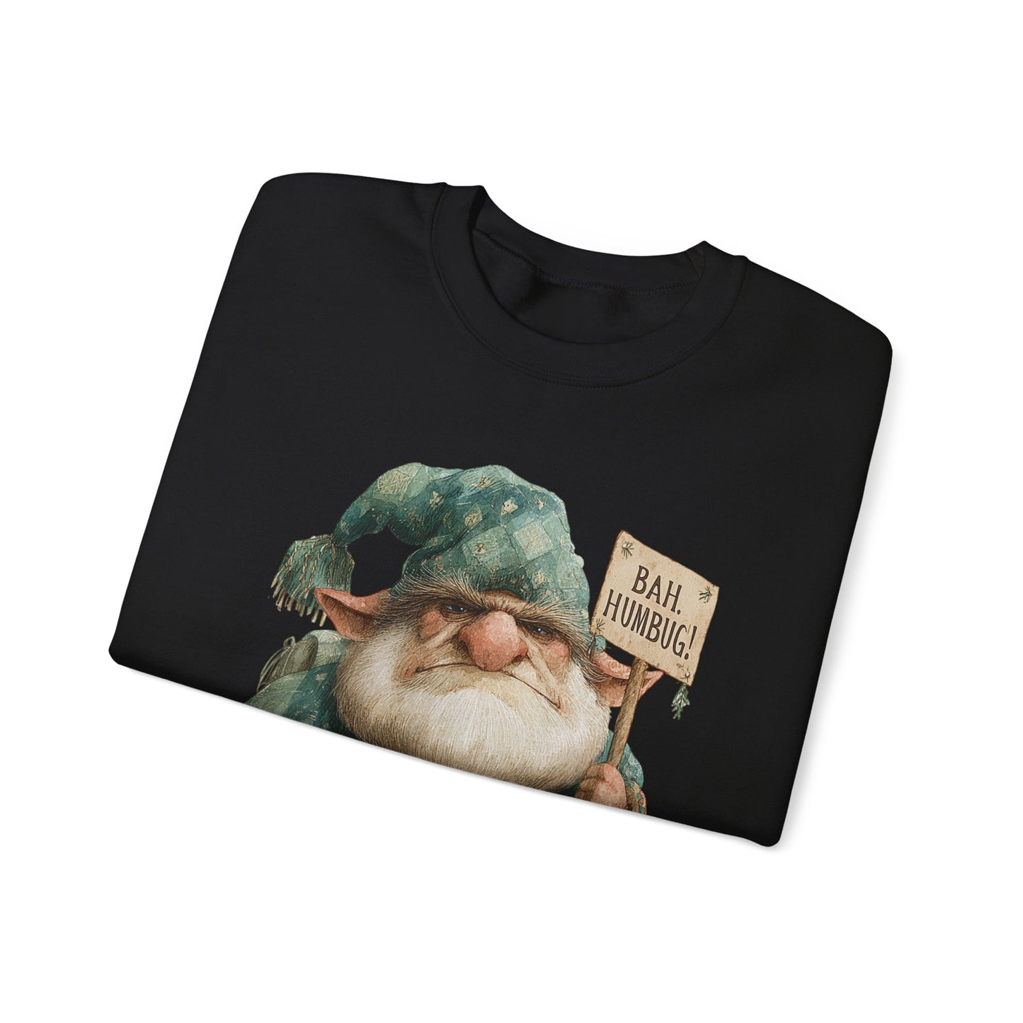 Grumpy Elf Unisex Heavy Blend™ Crewneck Sweatshirt