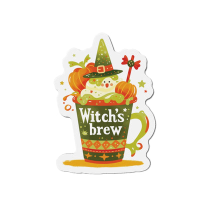 Witch's Brew Die-Cut Magnets