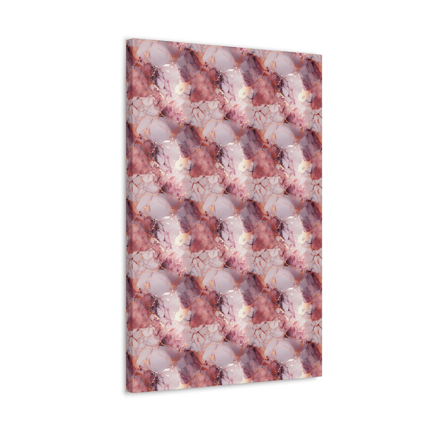 Rose Gold Marble Canvas Gallery Wrap