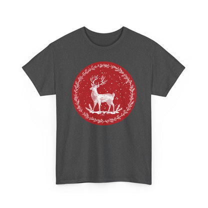 Rustic Deer Unisex Heavy Cotton Tee