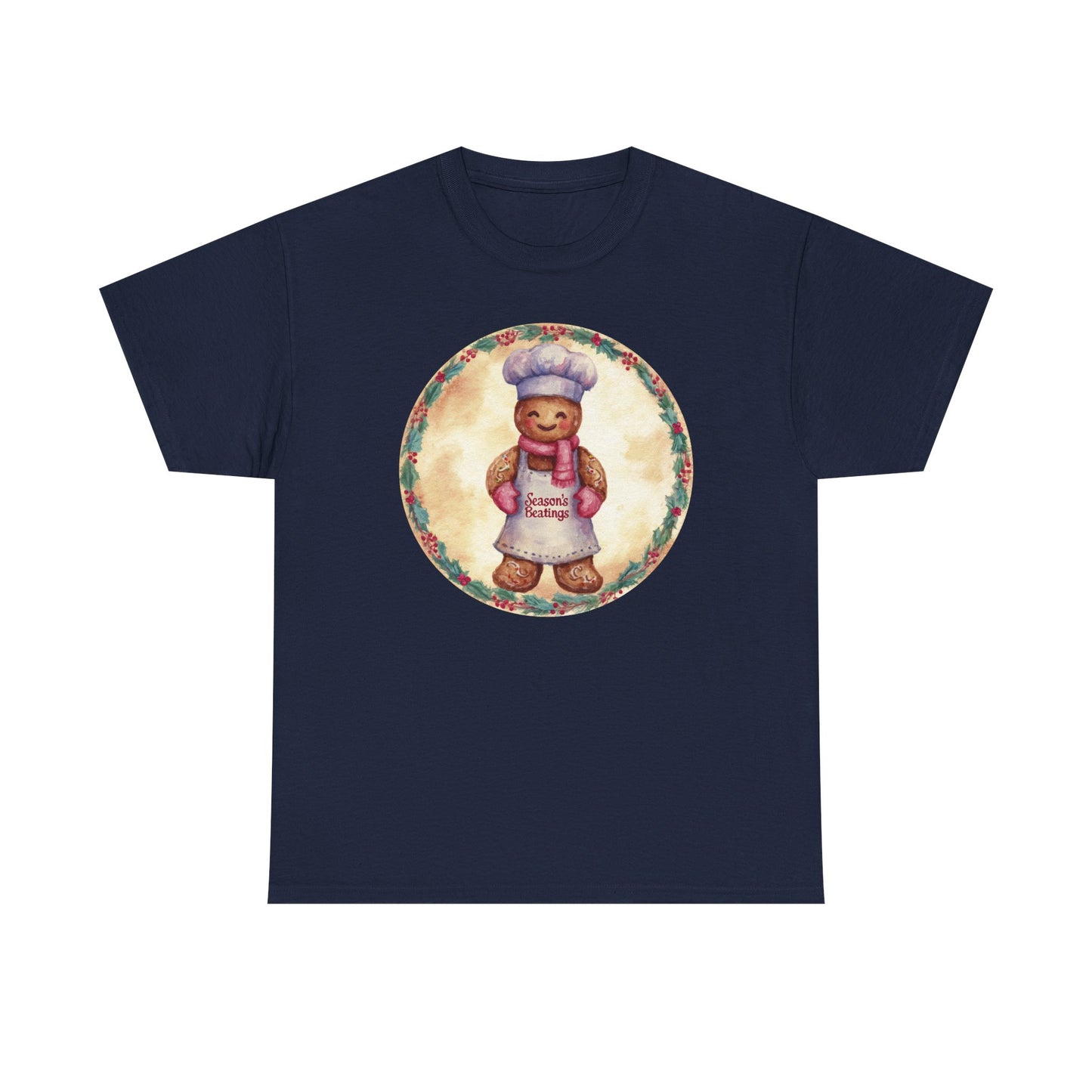 Gingerbread Baker Unisex Heavy Cotton Tee