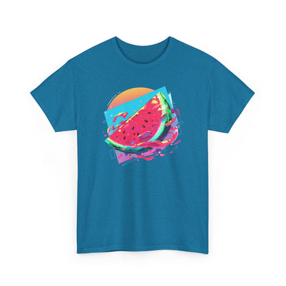 Summer Watermelon Unisex Heavy Cotton Tee