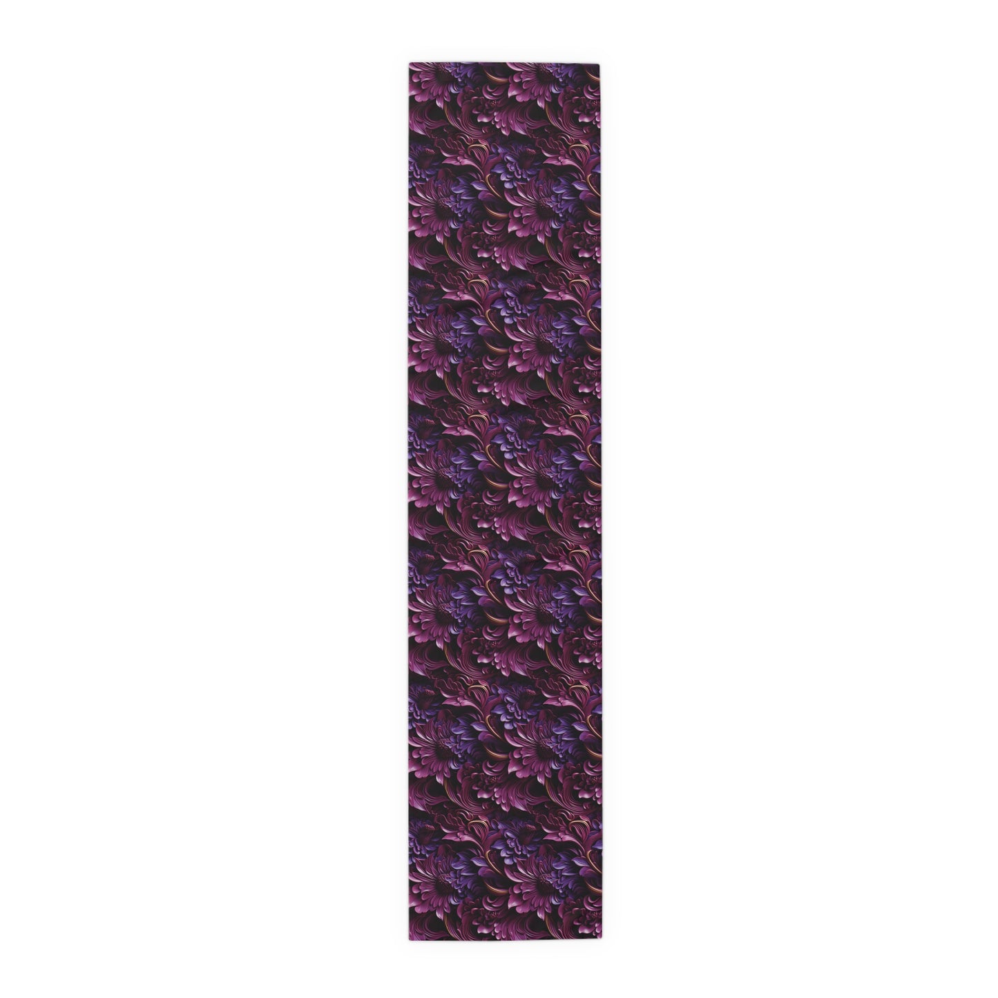 Purple Florals Table Runner (Cotton, Poly)
