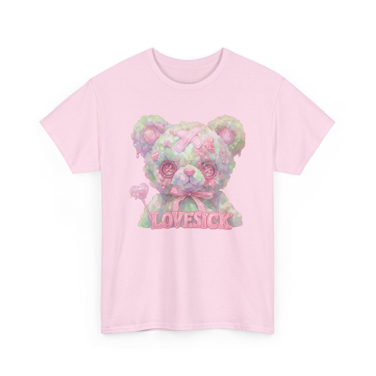 Lovesick Bear Unisex Heavy Cotton Tee