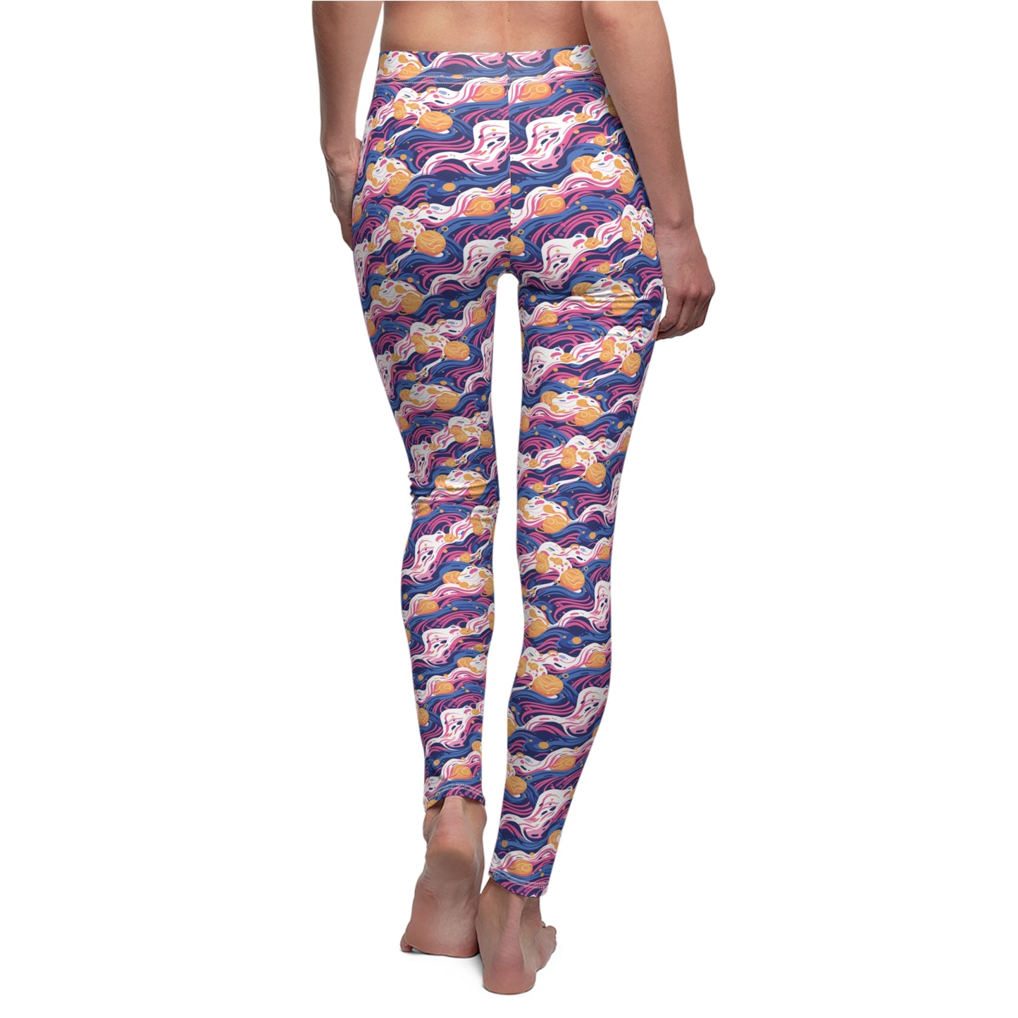 Sghetti Women's Cut & Sew Casual Leggings (AOP)