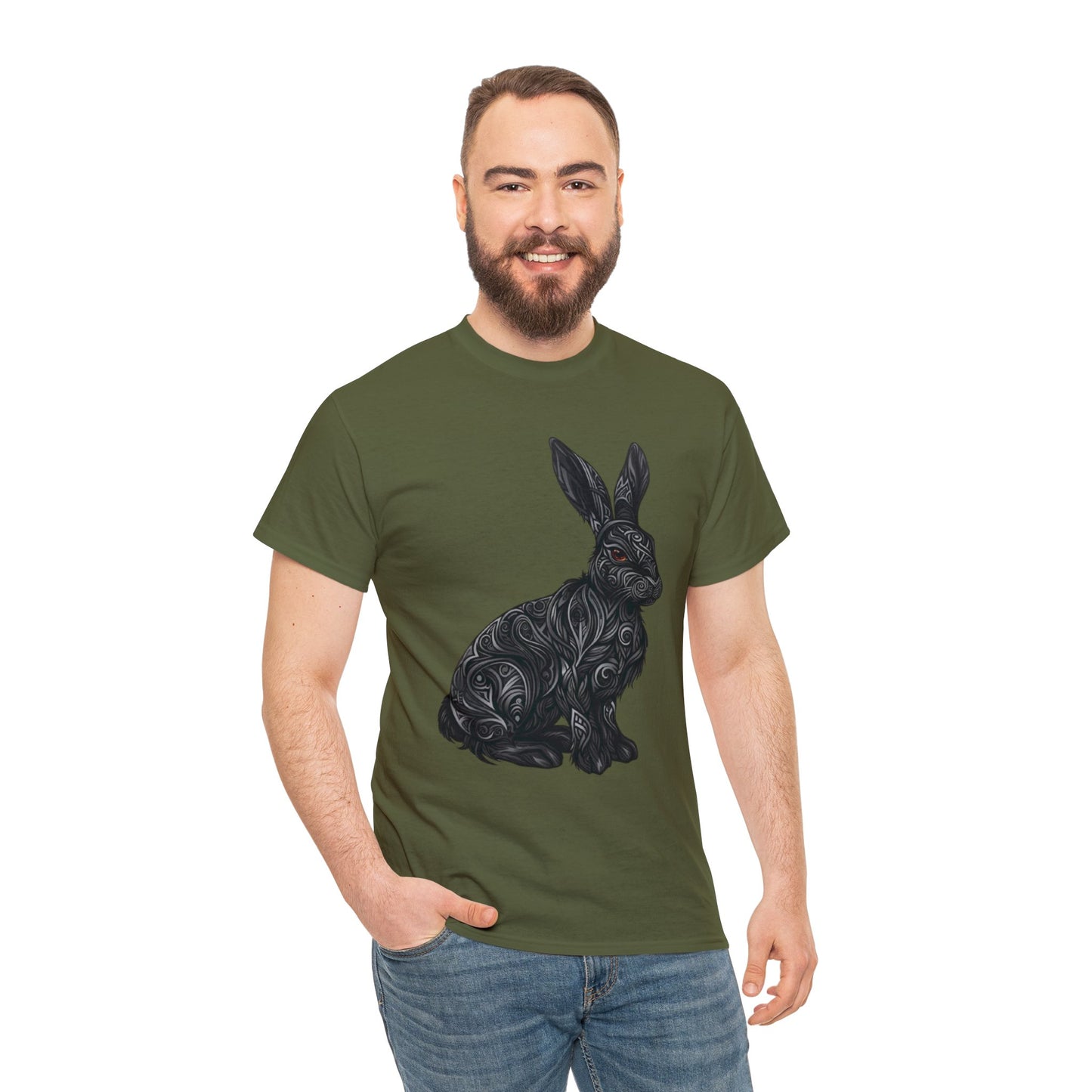 Rabbit Púca Unisex Heavy Cotton Tee
