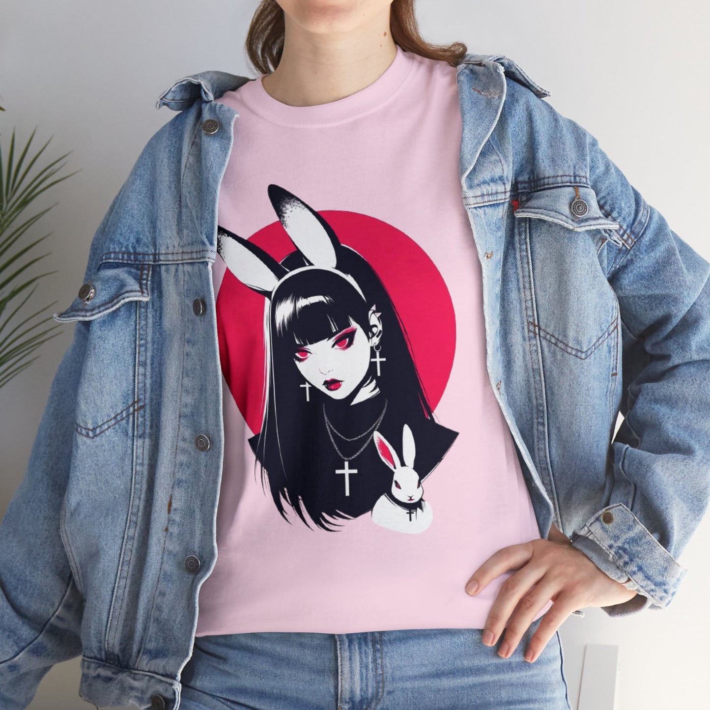 Vampire Bunny Unisex Heavy Cotton Tee