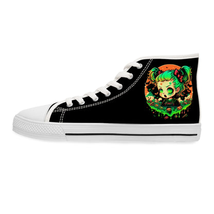 Harvest Moon Zombie Women's High Top Sneakers