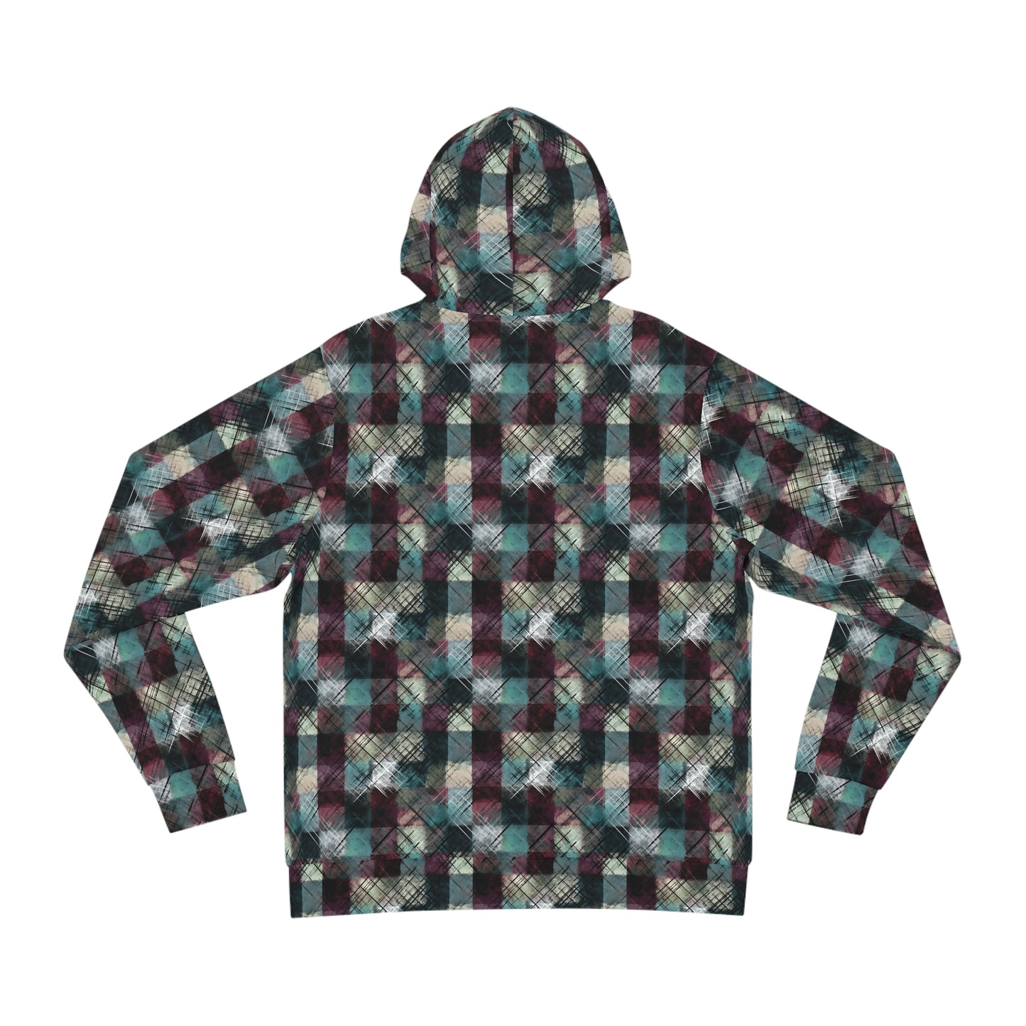 Grunge Plaid Fashion Hoodie (AOP)