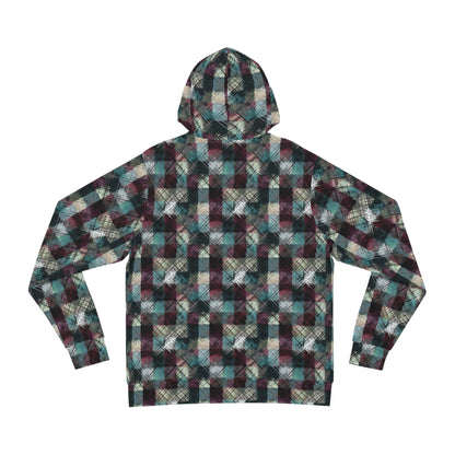 Grunge Plaid Fashion Hoodie (AOP)