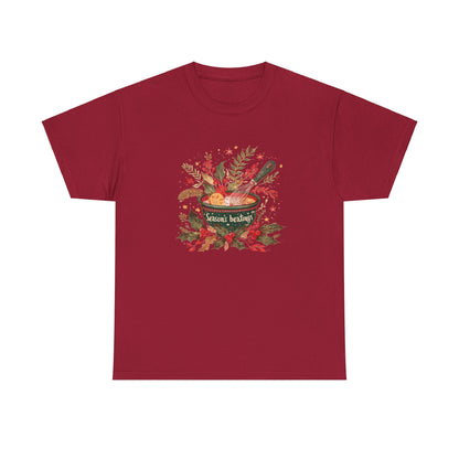 Season's Beatings (Baking) Unisex Heavy Cotton Tee