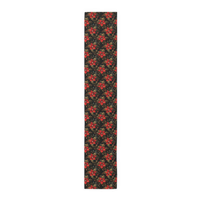 Pretty Poinsettias Table Runner (Cotton, Poly)