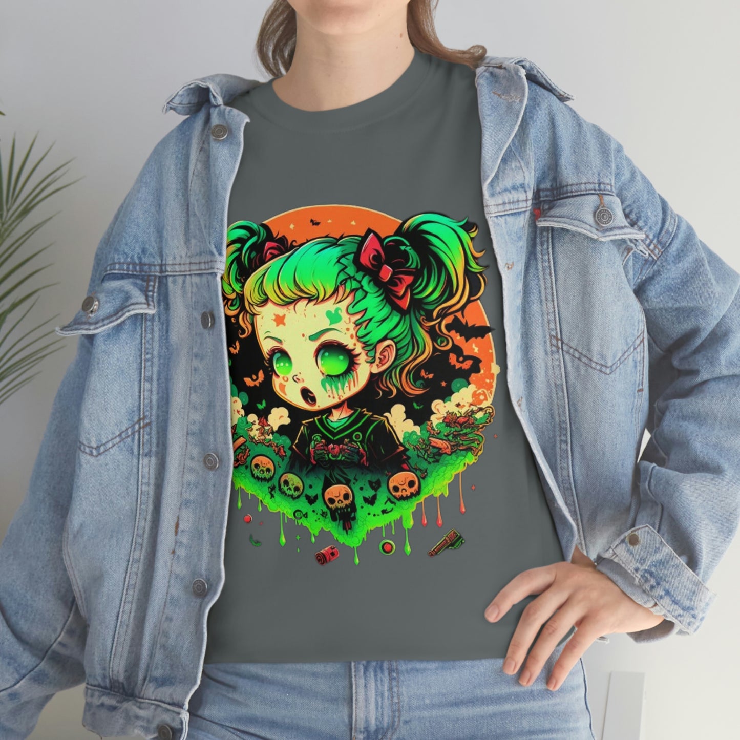Harvest Moon Zombie Unisex Heavy Cotton Tee