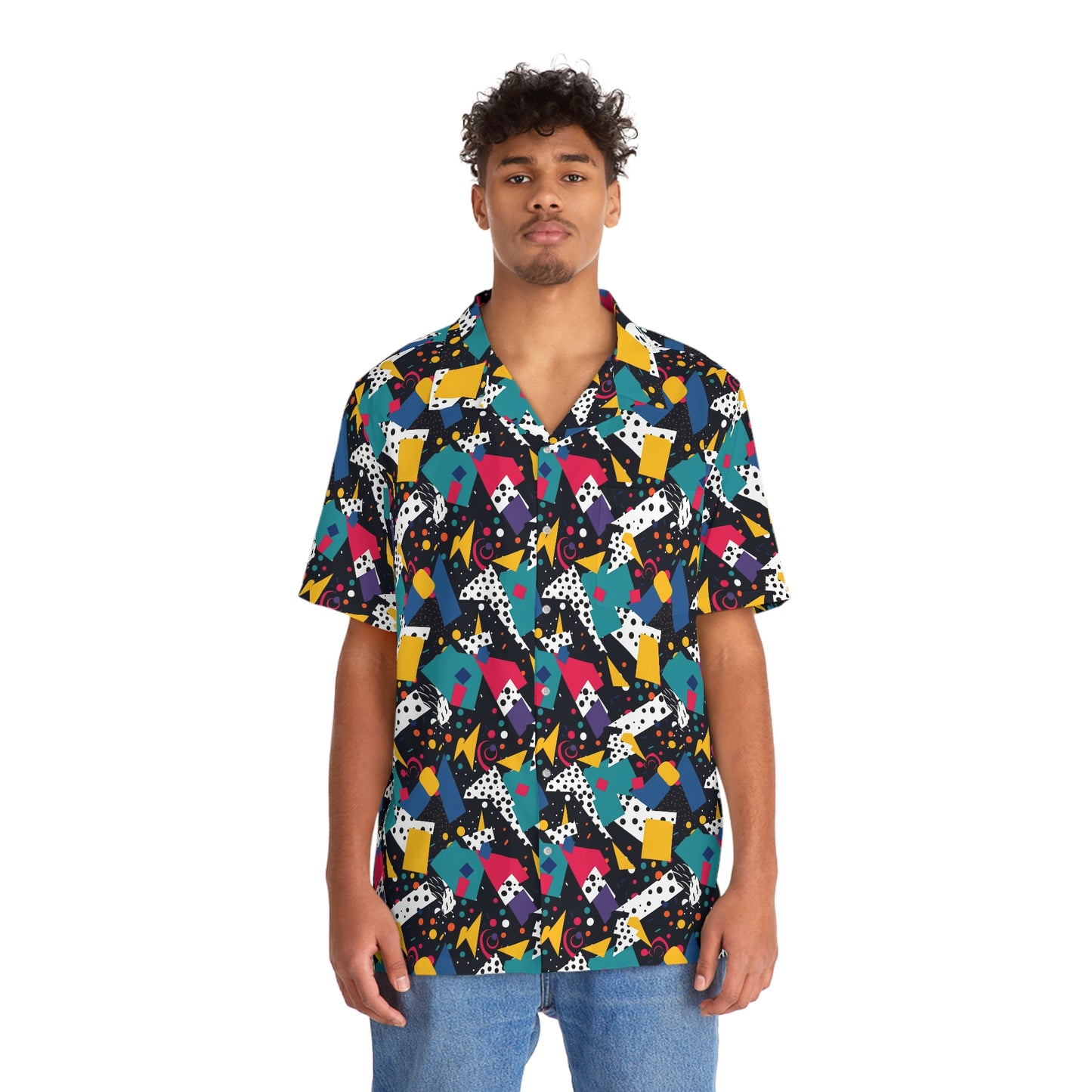 Arcade Men's Hawaiian Shirt (AOP)