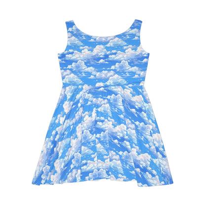 Clear Skies Women's Skater Dress (AOP)