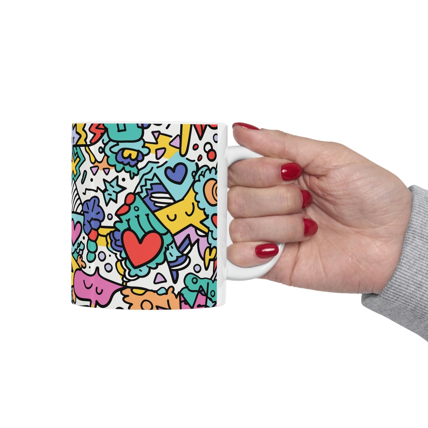 Doodlebug Ceramic Mug 11oz