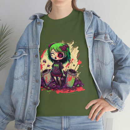 Stay Away From My Garbage Unisex Heavy Cotton Tee