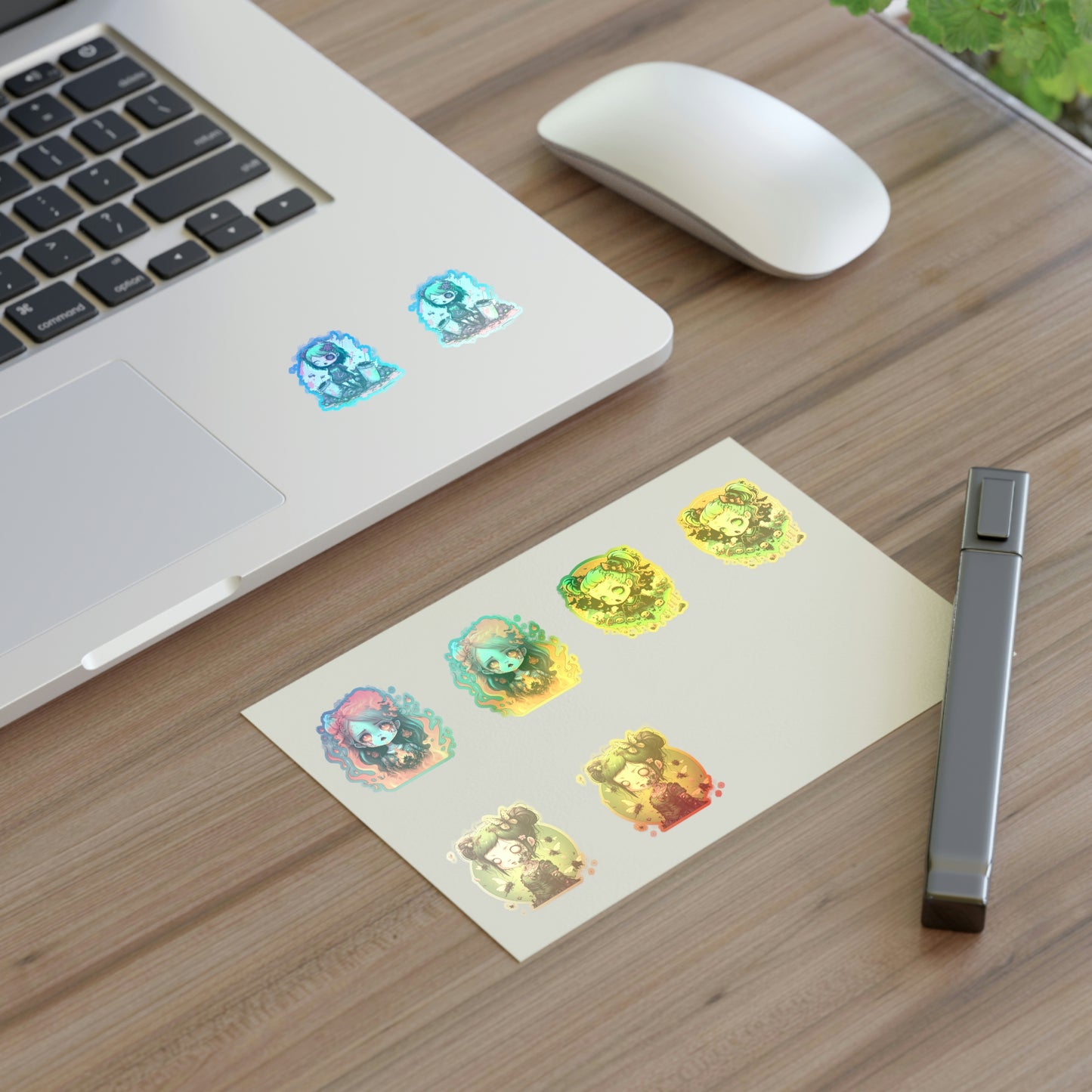 Zombie Girl Sticker Sheets