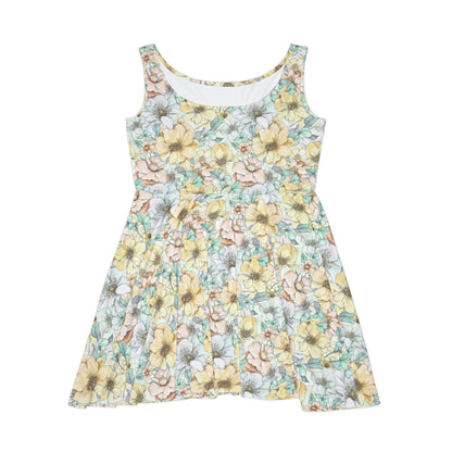 Spring Flowers Women's Skater Dress (AOP)