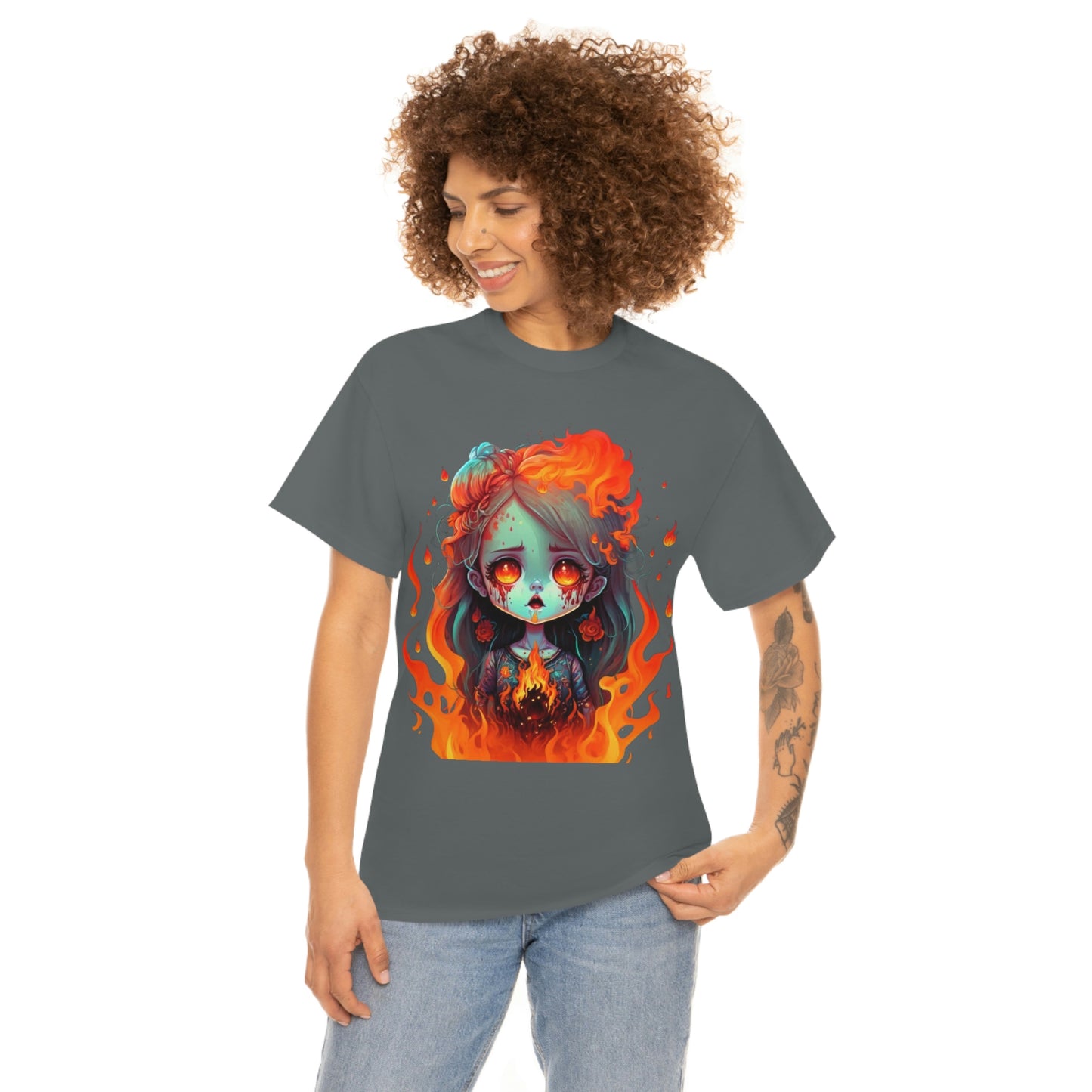 Burning For You Unisex Heavy Cotton Tee