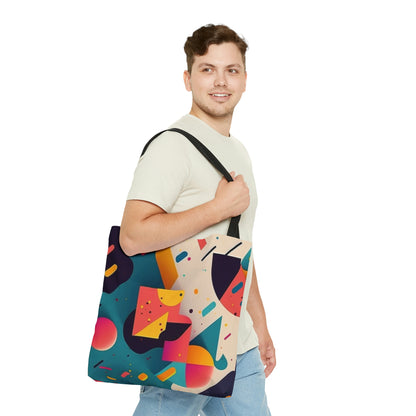 Memphis Confetti Party Tote Bag