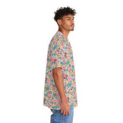 Nostalgia Men's Hawaiian Shirt (AOP)