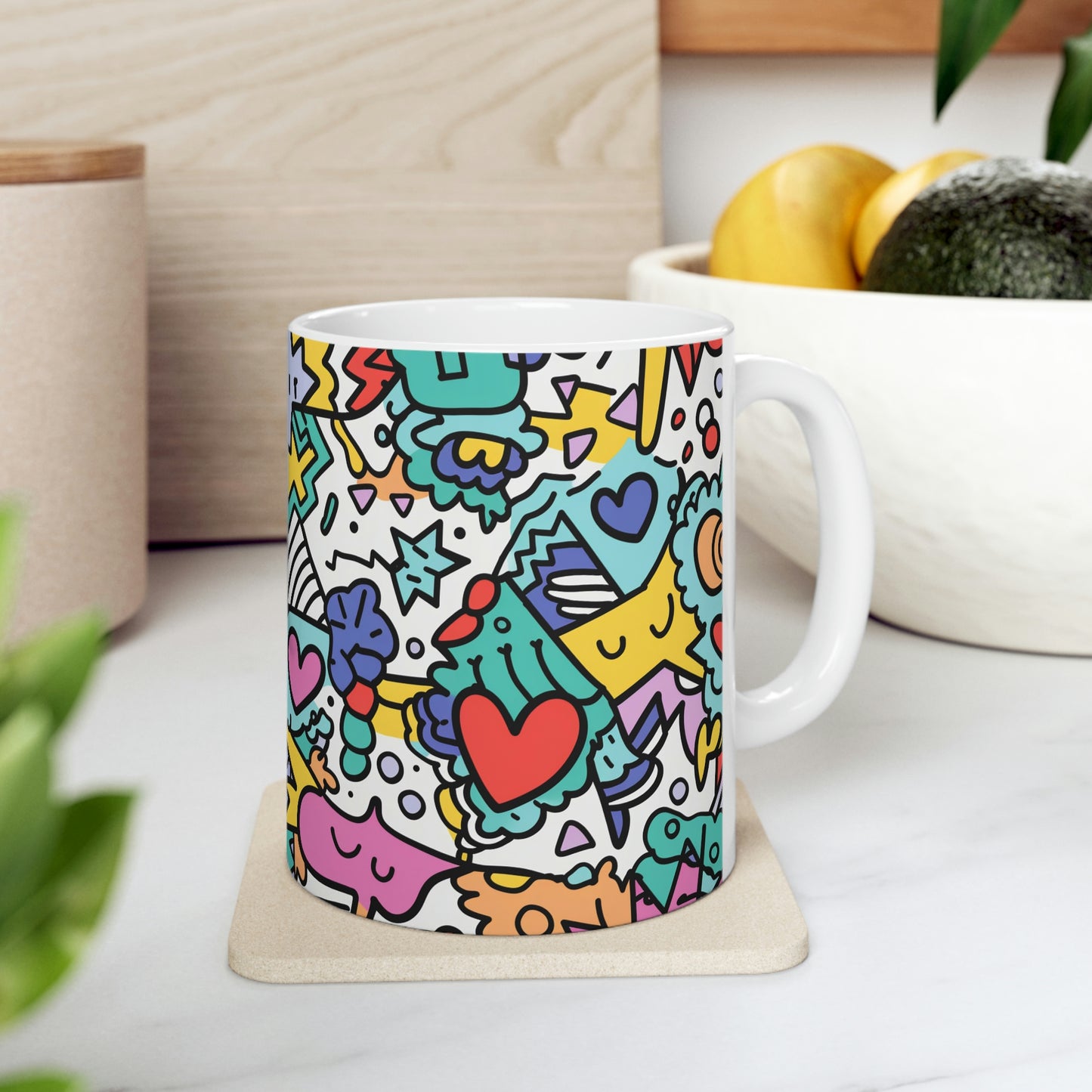 Doodlebug Ceramic Mug 11oz