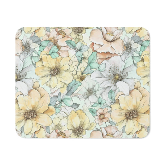 Spring Flowers Desk Mouse Pad