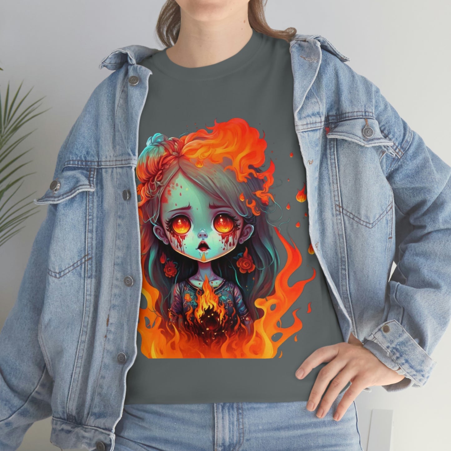 Burning For You Unisex Heavy Cotton Tee