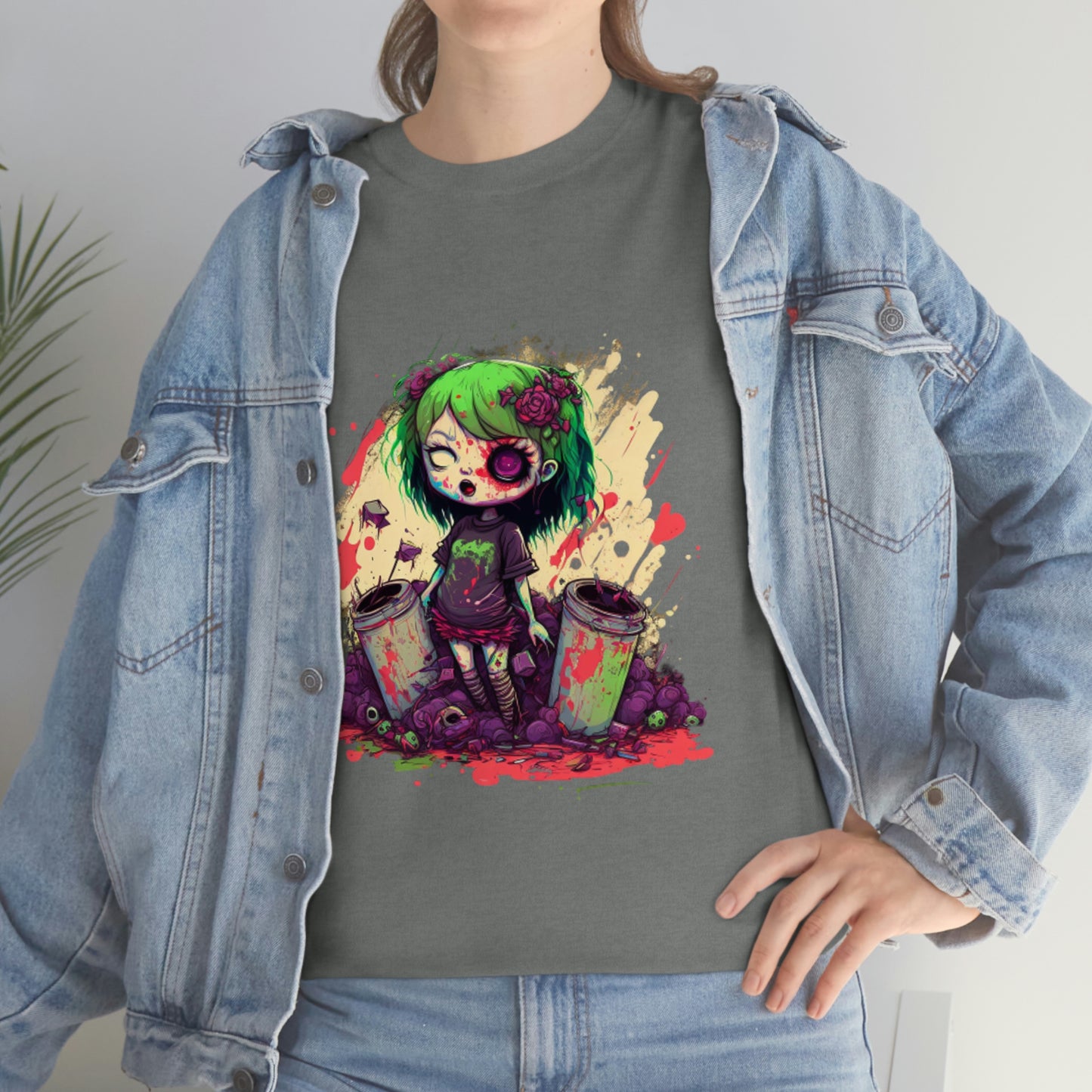 Stay Away From My Garbage Unisex Heavy Cotton Tee