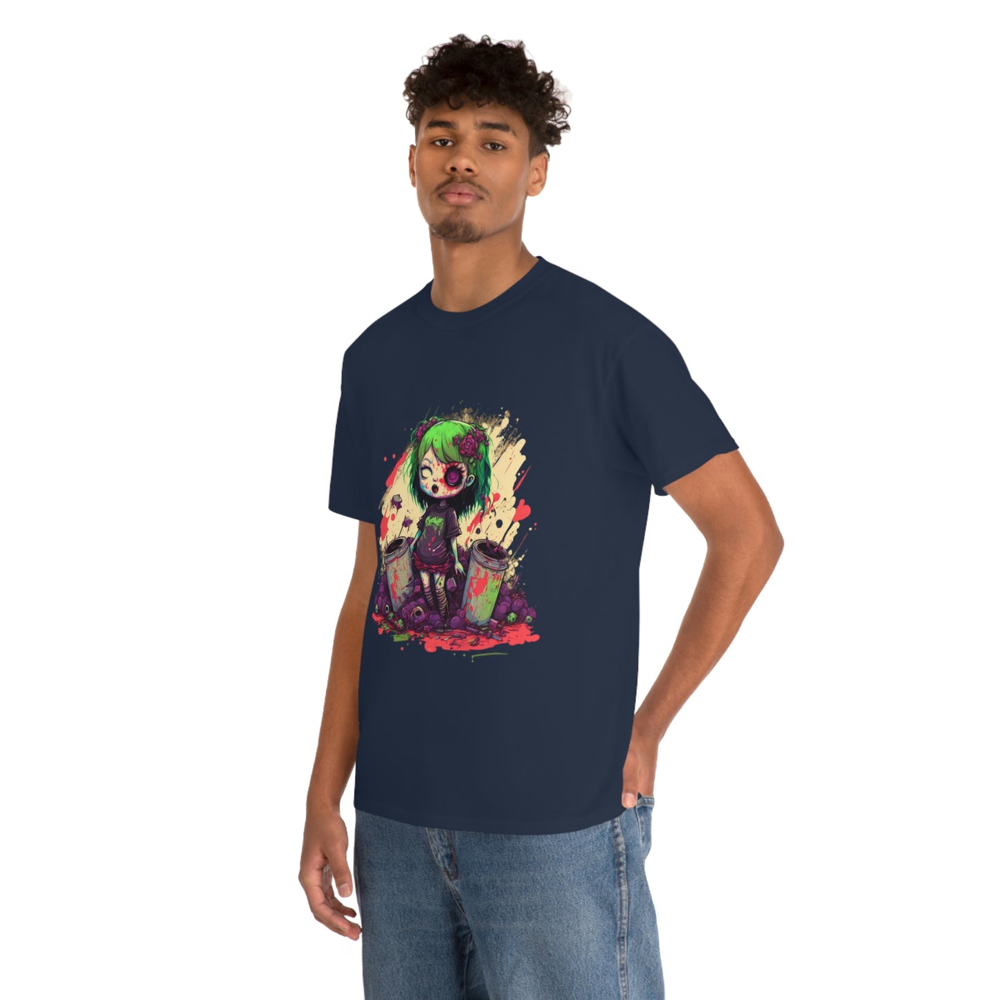 Stay Away From My Garbage Unisex Heavy Cotton Tee