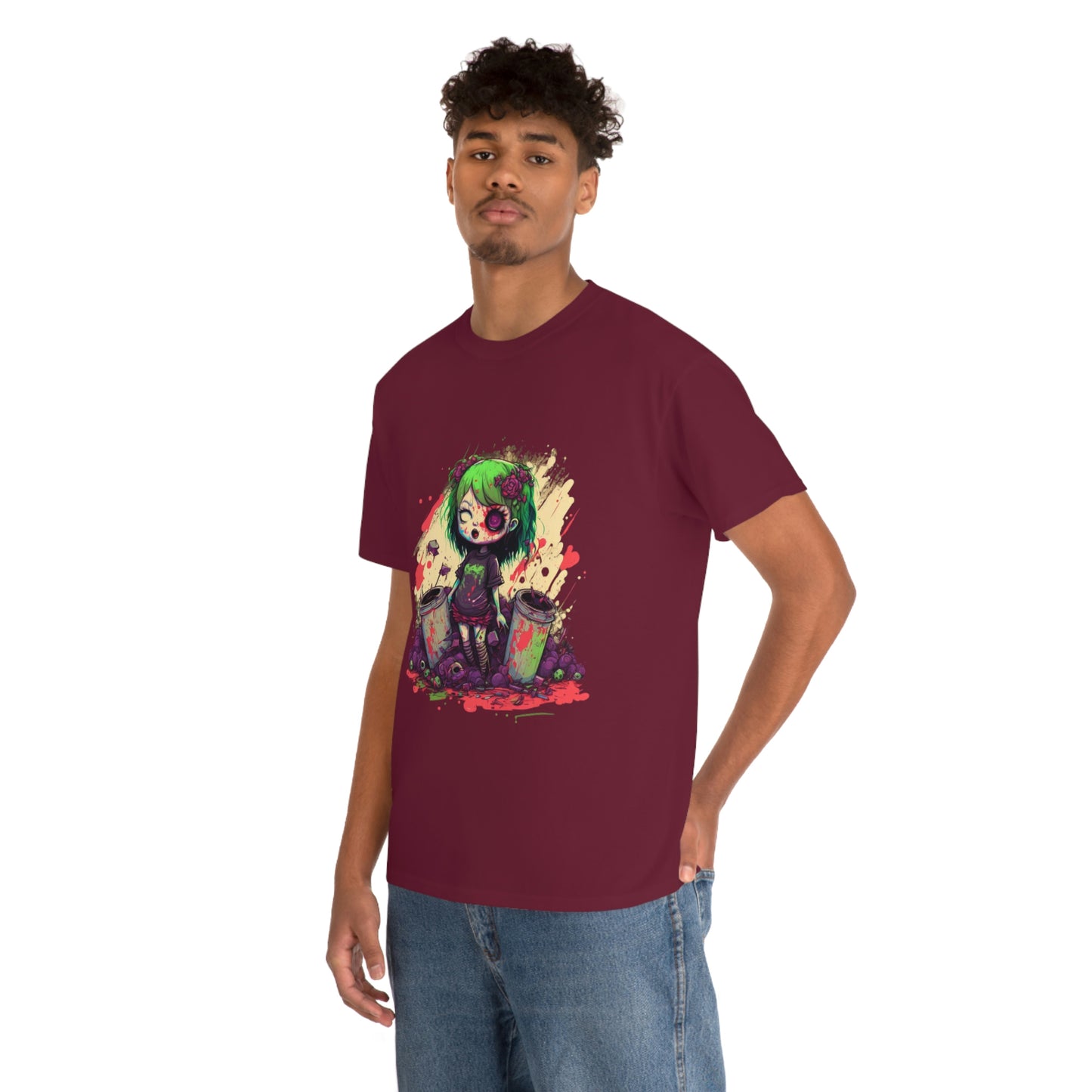 Stay Away From My Garbage Unisex Heavy Cotton Tee