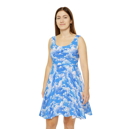 Clear Skies Women's Skater Dress (AOP)