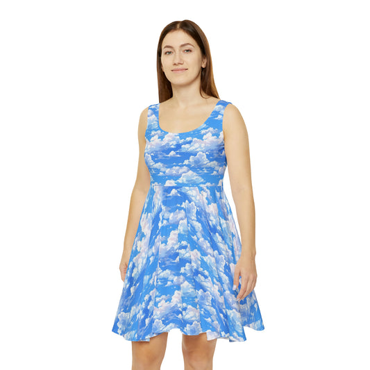 Clear Skies Women's Skater Dress (AOP)