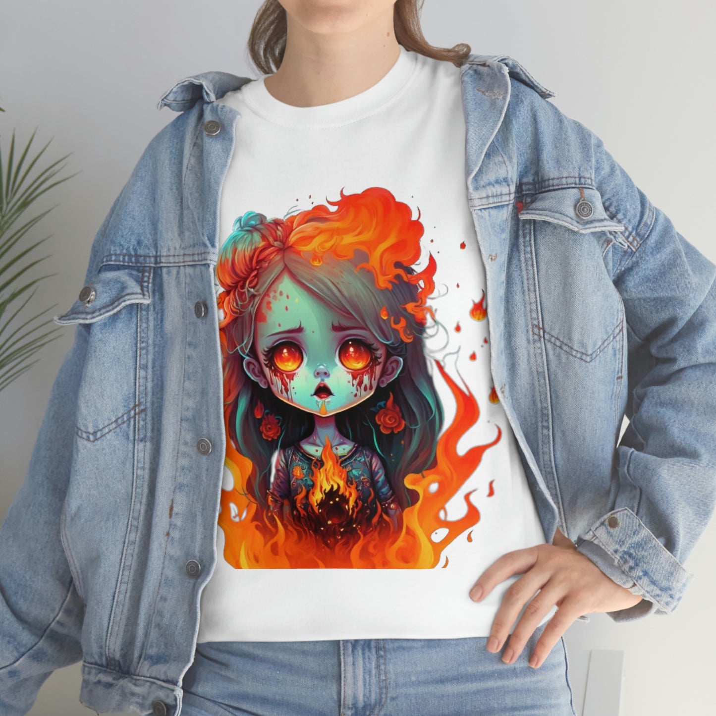 Burning For You Unisex Heavy Cotton Tee