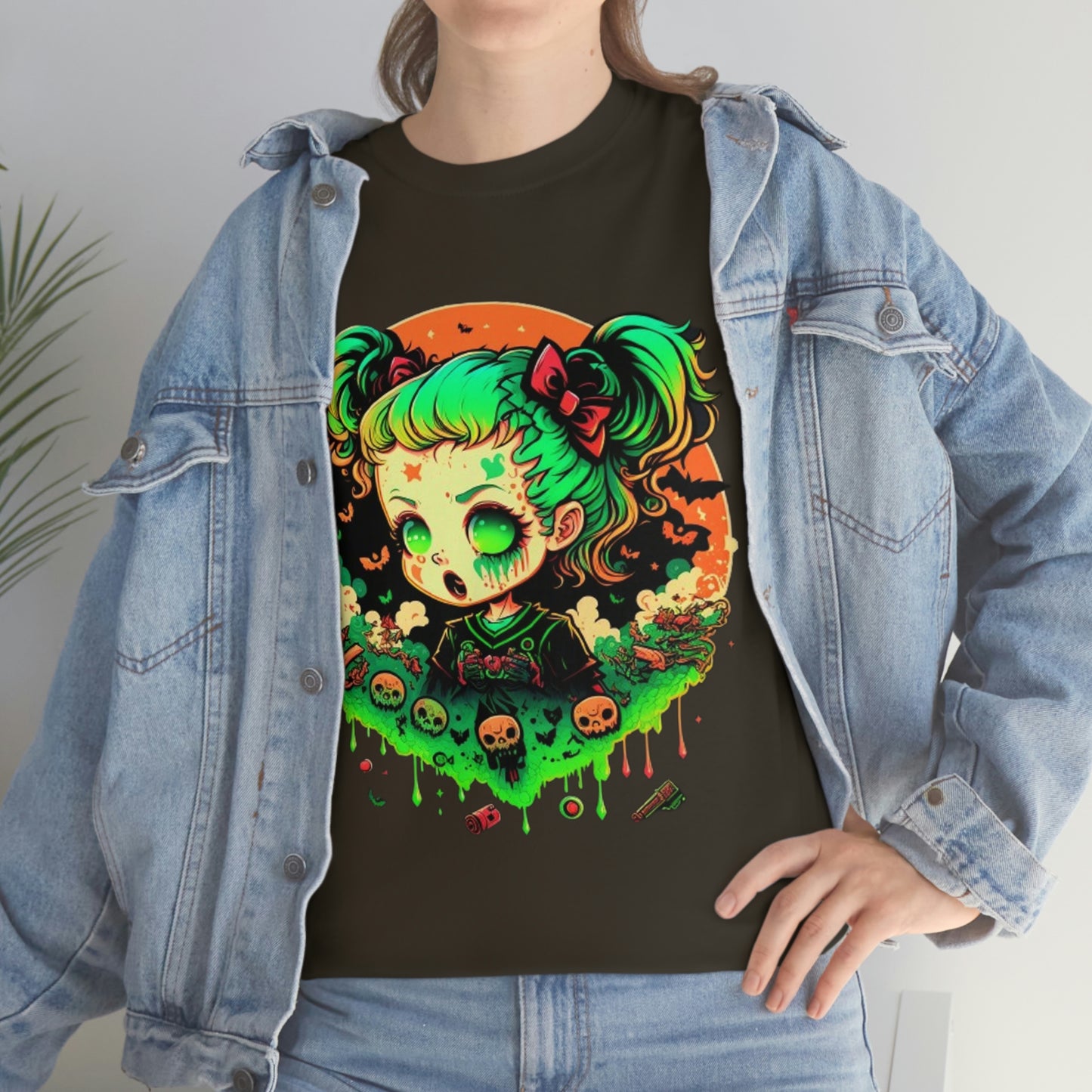 Harvest Moon Zombie Unisex Heavy Cotton Tee