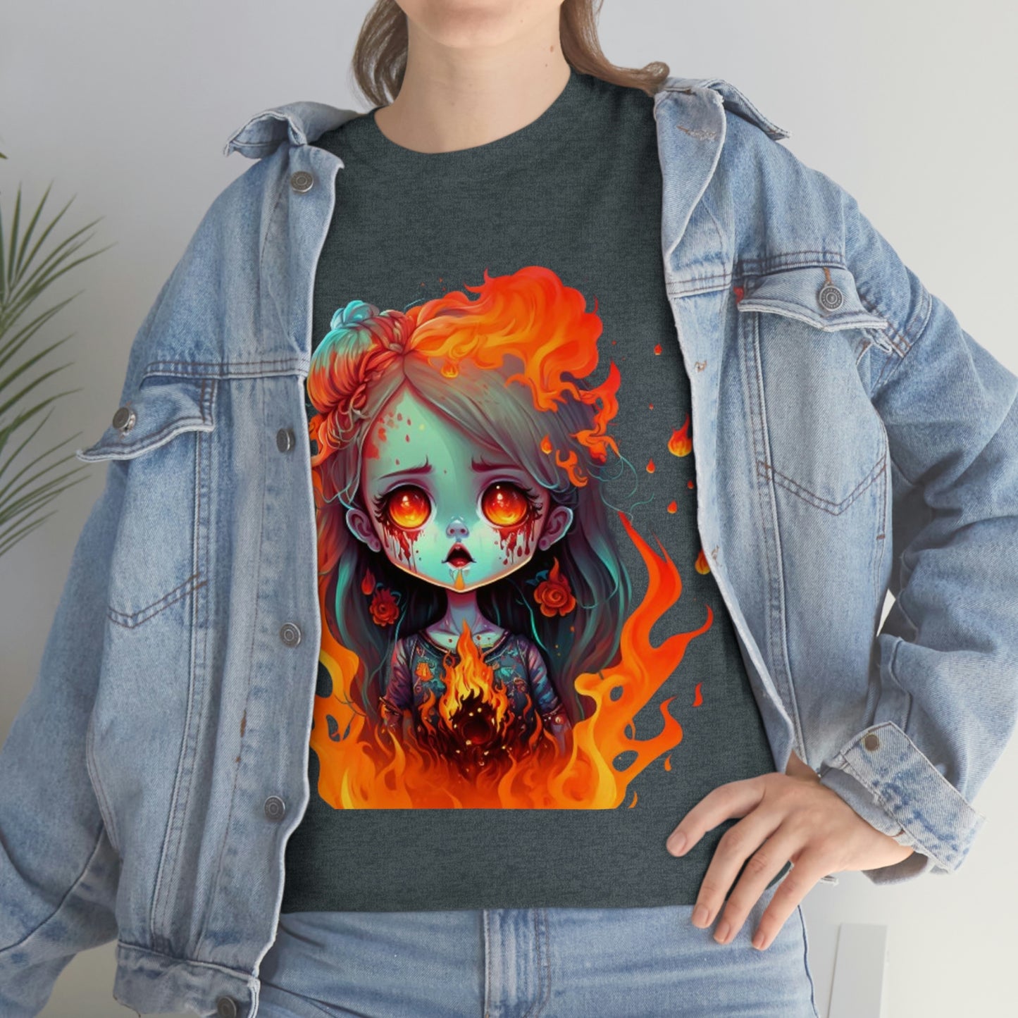 Burning For You Unisex Heavy Cotton Tee