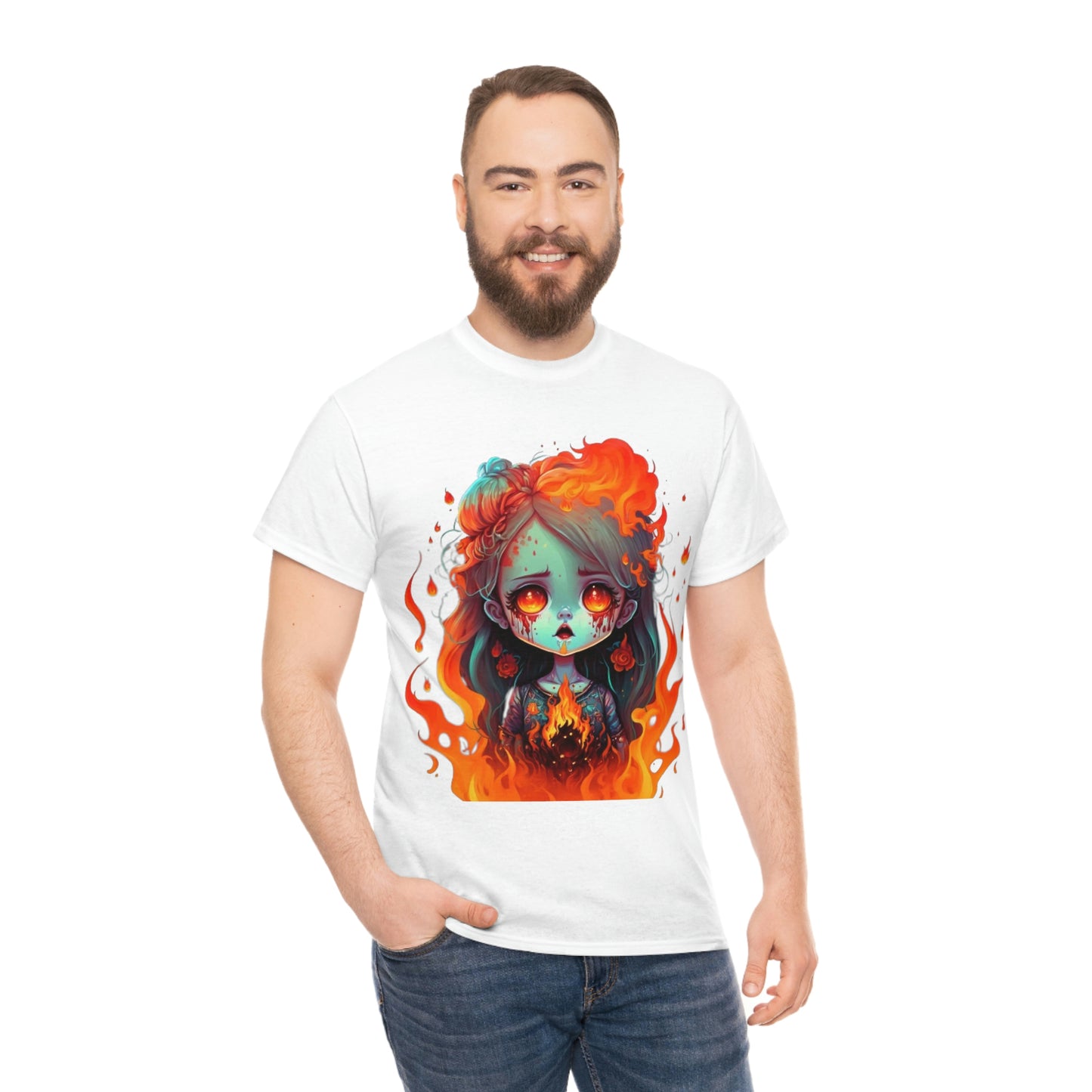 Burning For You Unisex Heavy Cotton Tee