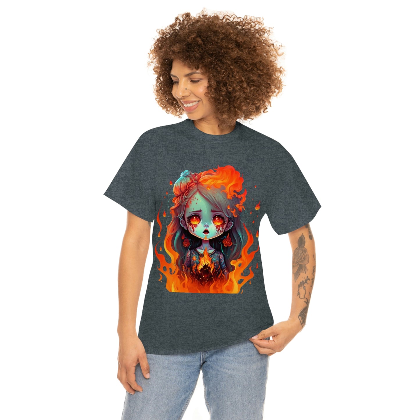 Burning For You Unisex Heavy Cotton Tee