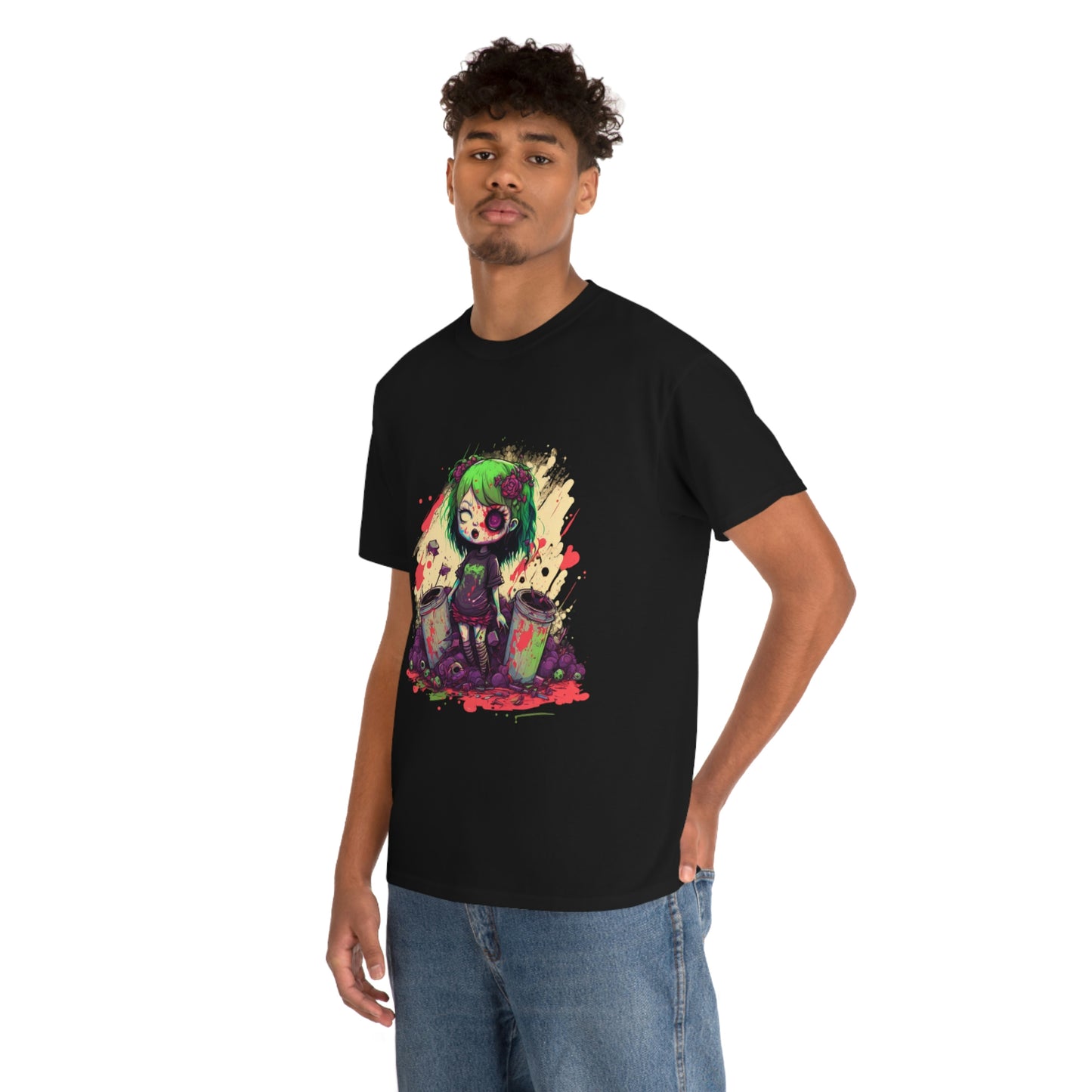 Stay Away From My Garbage Unisex Heavy Cotton Tee