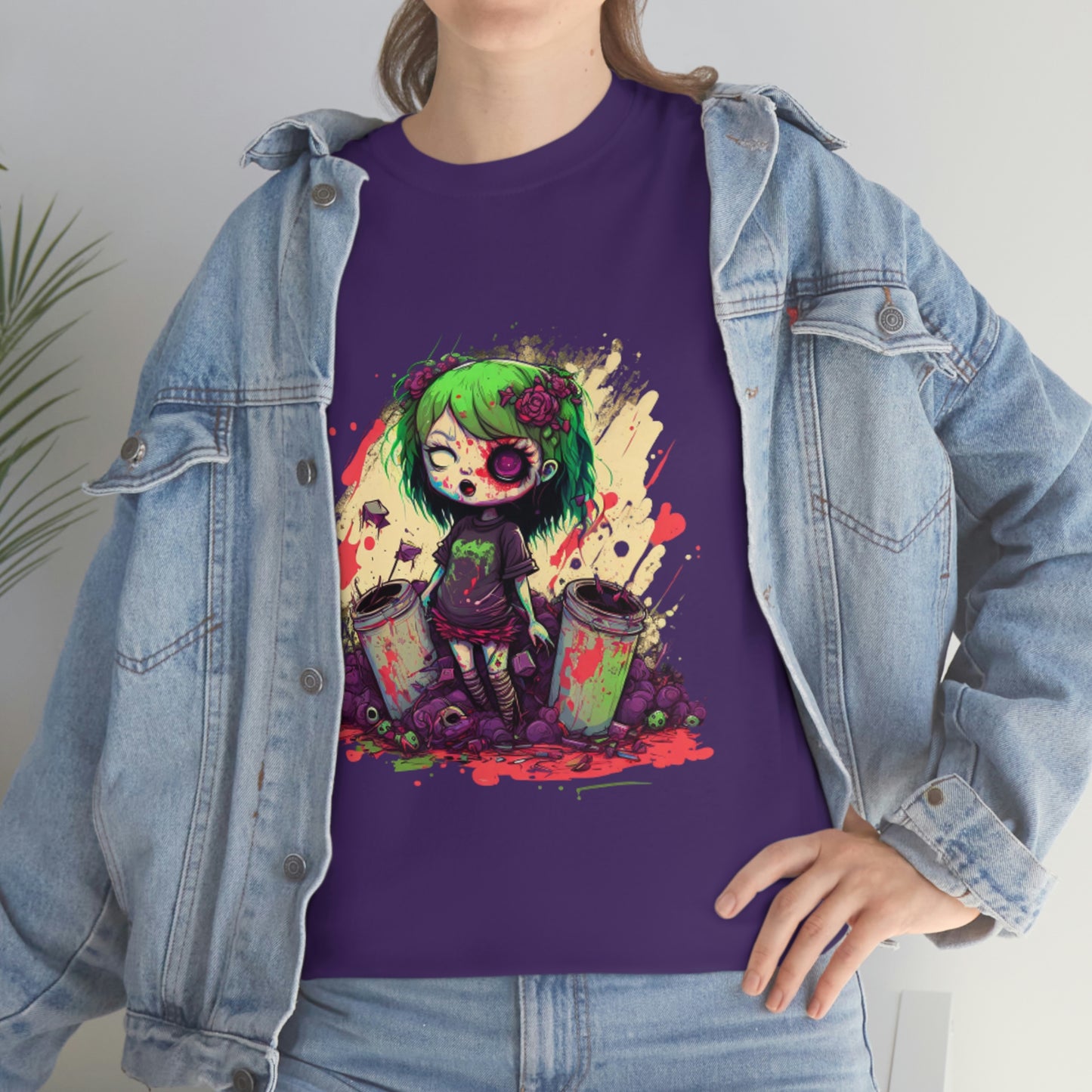Stay Away From My Garbage Unisex Heavy Cotton Tee
