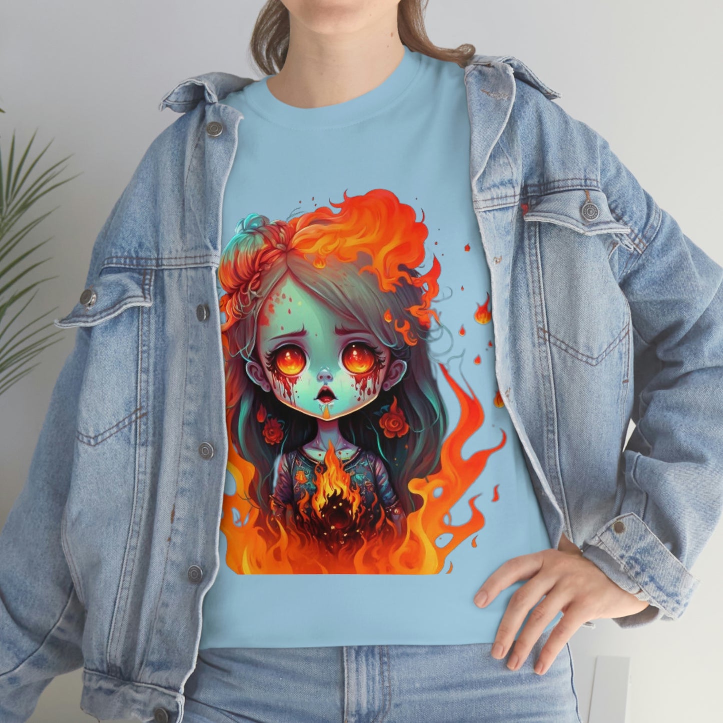 Burning For You Unisex Heavy Cotton Tee